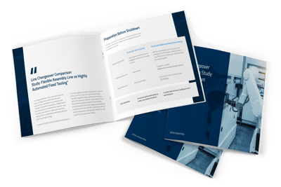 Line Changeover Comparison Study: Flexible Line vs Fixed Tooling-Client Case Study