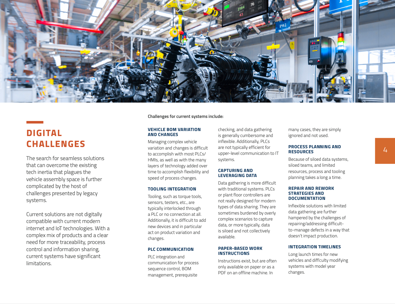 Vehicle Assembly - Digital Challenges