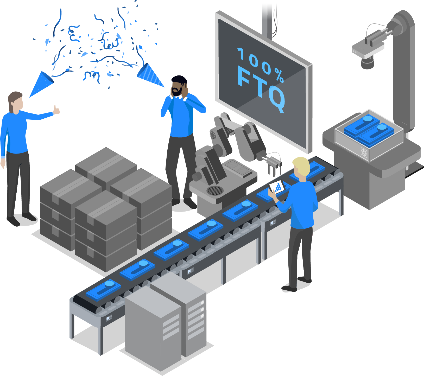 Use Epicor Connected Process Control to improve to 100% FTQ!