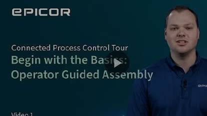 Epicor Connected Process Control Software Video