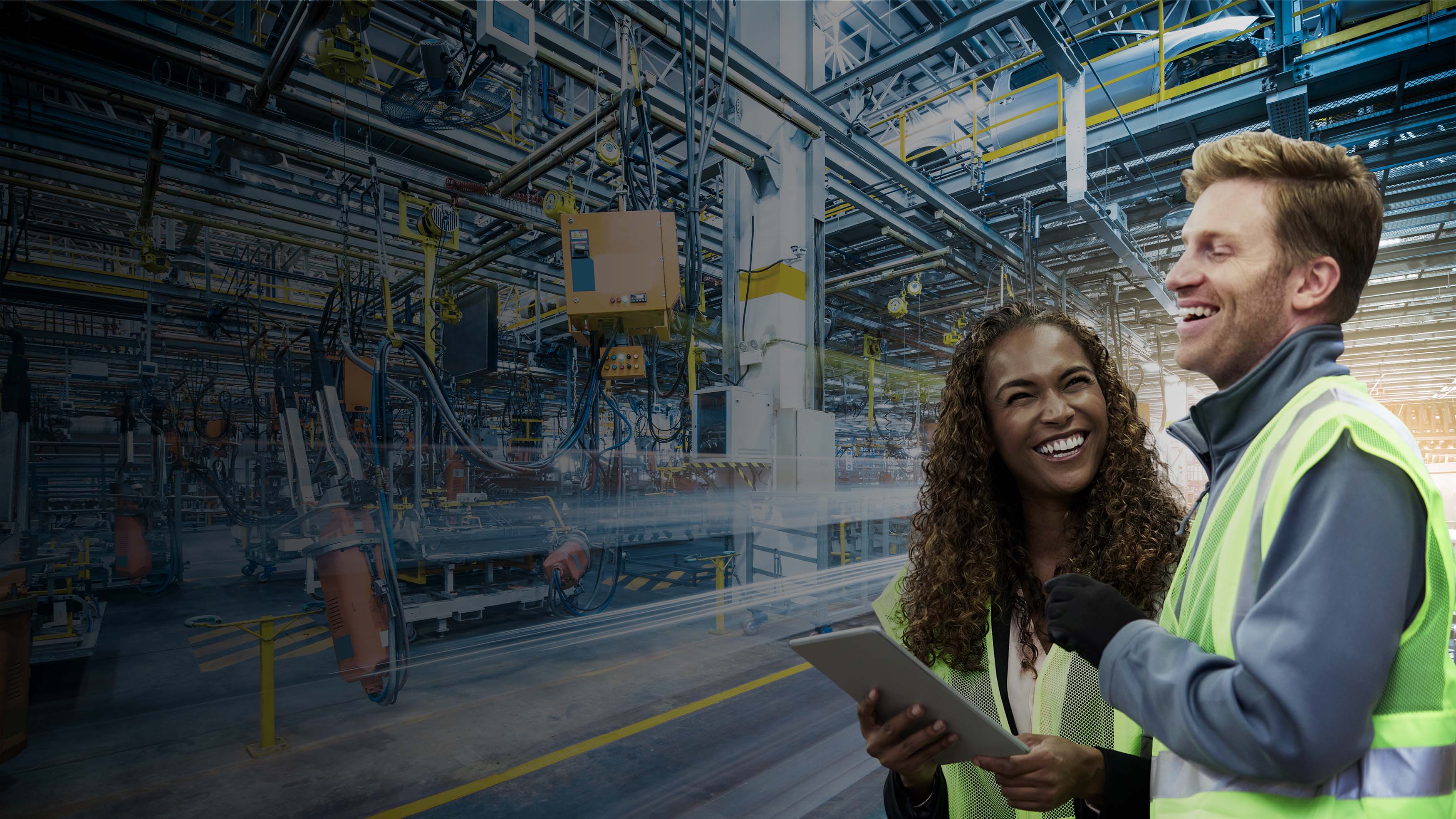 Industry 4.0 smart manufacturing with onsite training.